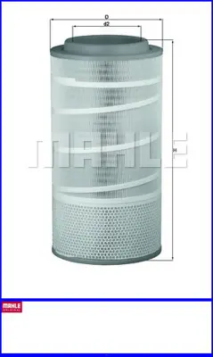 BEHR MAHLE LX 3030 Hava Filtresi P/R Serisi 1485592