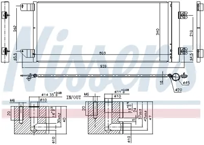 NISSENS 940495 Klima Radyatörü Tgx 81619200035N