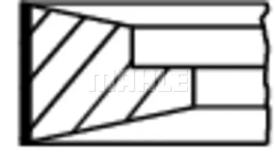 BEHR MAHLE 03816V0 Motor Segmani D-16 A/B (4,5 * 3,5 * 5) 276840A