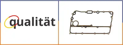 QUALITAT Q-001895 Yağ Soğutucu Kapak Contasi D9/Oc9/D13