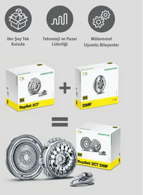 LuK 6030007000 Kavrama + Volant Set Repset 2ct Dmf 602000700+415054509 0AM141017 0AM141017BA 0AM141017BK 0AM141147L 0AM141198