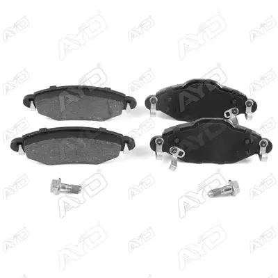 AYD 11-60243B Fren Balata On 02> Yarıs Tum +cıvata 17920 598736 20478 PCA097802 37309OE 44650D010 CBP31152 PNT1001 DBP371513 121082