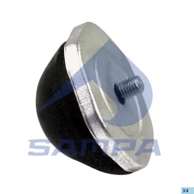 SAMPA 030.081 Lastik Takoz 
