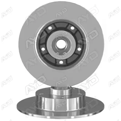 AYD 10-50611B Dısk+rulman 1+1 Arka Ad 16> Megane.Iv.Sedan  30mm  986479E78 432000185R 8B39137 812025185C BBD6149S MDC2795C R1076PRCA BDC6165 6213800 92291003
