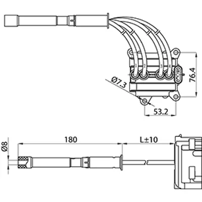 HC-Cargo 150624 Atesleme Bobini Renault Logan I Ii Sandero I Ii Clio Ii Iii Iv Kangoo Modus Symbol Ii Modus Twingo Ii 1.2 16 V D4f 20496 5DA193175831 80225 880088 96418 986221046