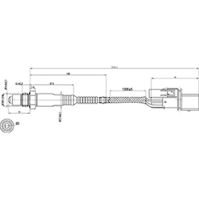 HC-Cargo 181715 Oksijen Sensoru Vw Bora Golf Iv A3 1.6 Bfq Avu 00> Katalizor Oncesi 258007351 570158 75351