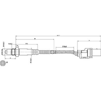 HC-Cargo 181802 Oksijen Sensoru Renault Latitude Laguna Iii Koleos Qashqai 2.0 Dci M9r 108413 281004027 75058