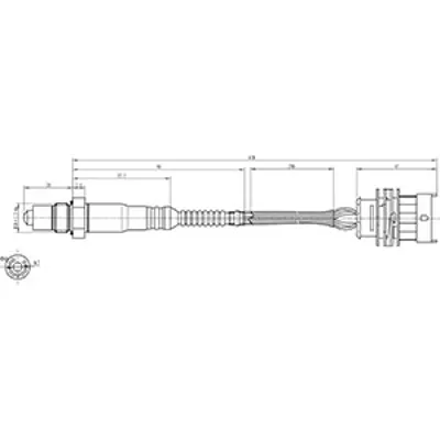 HC-Cargo 182667 Oksijen Sensoru Opel Corsa D E Astra J Mokka Insignia A A12xer A14xer A14net 108362 258010121 570149 77648