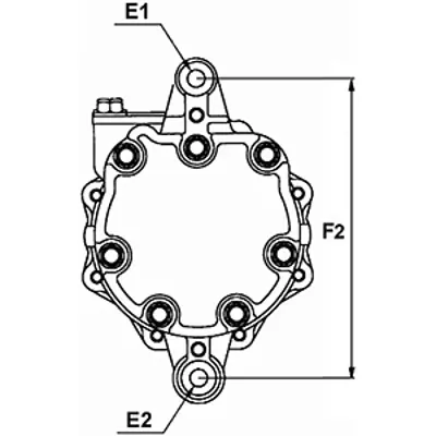 HC-Cargo 241145 Klima Kompresoru Bmw N47 N20 F20 F22 E90 E93 F30 F80 F34 F10 E84 E89 