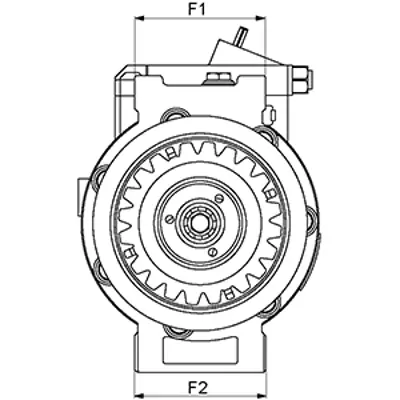 HC-Cargo 241379 Klima Kompresoru Bmw F20 F30 Lci N13 DCP05104