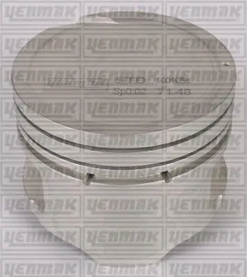 YENMAK 36-04479-000 Motor Pıston Segman Std (Tpr Segmanlı) Accent Mılenyum 1,3 2000-2005 - Admıra 1,3 Benzınlı 2003-2005 3604479000