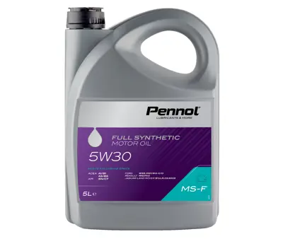 PENNOL 1044614 Motor Yagi 5w30 Ms-F 5l Tam Sentetik Benzin Acea A5/B5 Acea A1/B1 Api Sn/Cf Ford Wssm2c913- C/D Jaguarland Roverstjlr.03.5003 Renault Rn 0700( Bu Ürün 4 Ve Katlari Şeklinde Sipariş Verilebilir.) 