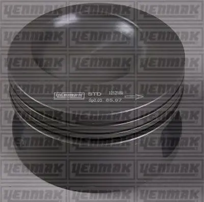 YENMAK 31-03805-050 Pıston+segman 0.50 (86.00mm) Astra F Vectra A Ascona C 2.0ı 86- 624104