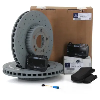 MERCEDES A0004212112 Fren Diski Mercedes On Amg Spor Tip, Kod  P31/U29 C-Class W205 14/ S205 14/ C205 15/ A205 16/ BZ9368 A0004212112 92330605 9D52723 8DD355134421 DSK3800 4212112 8DD355134422 ADU174392 400551830