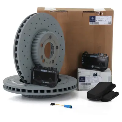 MERCEDES A0004212112 Fren Diski Mercedes On Amg Spor Tip, Kod  P31/U29 C-Class W205 14/ S205 14/ C205 15/ A205 16/ BZ9368 A0004212112 92330605 9D52723 8DD355134421 DSK3800 4212112 8DD355134422 ADU174392 400551830