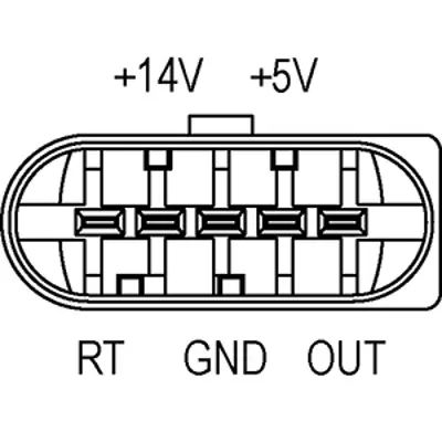 HC-Cargo 181976 Hava Akis Metre Bmw N42 N43 N45 E46 E81 E87 E90 E92 Lci 101440 280218075 30016 558084 MAB037