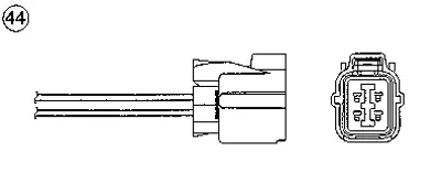 NGK 0169 Oksijen Sensoru Honda Accord V 93-96 107495