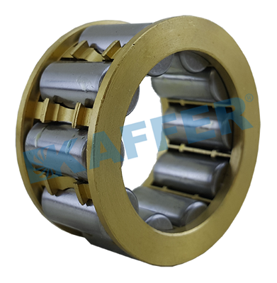 KAFFER K28X48X24 İğne Masurali Tek Sirali Pirinç Kafesli Rulman (28*48*24) 