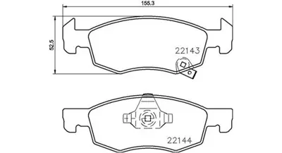 MAGNETI MARELLI 363700459084 Brembo Balata Corsa E X15 On P59084N 1605280 16907 KBP2540 P59084 PAD2062 T2449 355023261 223651 B1G12015032