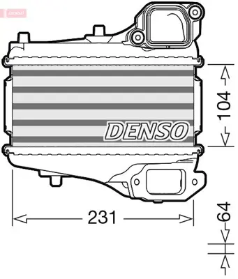 DENSO DIT40001 Engine Cooling 19710RZ0G010M1 RA8130110 19710RZ0G02 19710RZ0G020M1 107453 19710R3LG01 JD1271005220 DIT40001 HD4301 19710RZ0G01