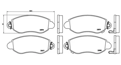 MAGNETI MARELLI 363700424052 Brembo Balata Transit On 1135167 6114614 252343418PD MDB2078 2203200 222558 234341851 8DB355019361 FDB1461 50000323