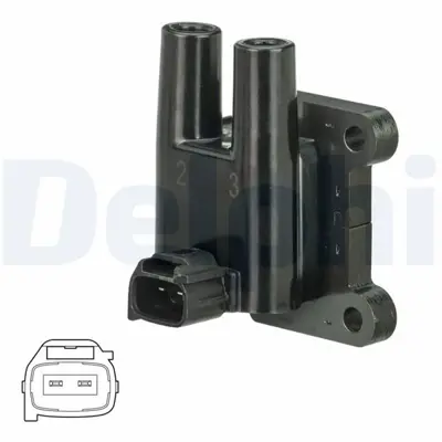 DELPHI GN11009-12B1 Atesleme Bobini 2731026600 880188A ADG01472 78K07 60810163010 245265 780KK07 880188HQ 133950 IC17121