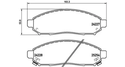 MAGNETI MARELLI 363700456096 Brembo Balata Leaf Ze0 On 670738 PRP12663M 5001121 GDB3520 B1N077 LVXL1864 322603 D1267 DA060EB326 RA11490