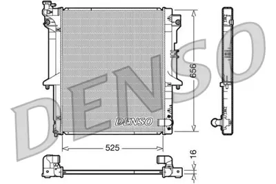 DENSO DRM45017 Engine Cooling 1350A480 1350A182K RC00201 8MK376790331 1350A183 1350A346 DRM45034 MT2202 1163031 33211077