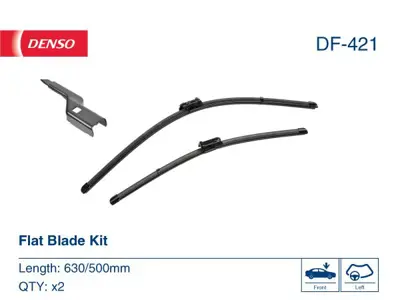 DENSO DF421 Wiper Blades 61610039697 61610038893 1714579 61610038597 76620SH2A02 8521230340 1148899 3397118423 3970013943 8F1955426