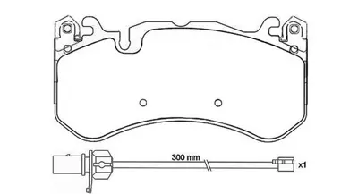 MAGNETI MARELLI 363700450127 Brembo Balata A6 C6 4f2 0004204400