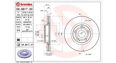 MAGNETI MARELLI 360406068200 Brembo Disk Corolla Verso On 435120F010 TR160 BG4113 FR0429V 562430J 24012601381 DF4415S 18152045115 986479454 17608