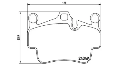 MAGNETI MARELLI 363700465015 Brembo Balata 911 997 On Arka 99735193904 99735193903 BP2631 99735193906 277320 GDB1836 99735193908 2404903 P65015 363700201635