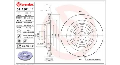 MAGNETI MARELLI 360406122701 Brembo Disk Classe Gl X166 MDC2781C 1664230212 DF6365S 1664230700 25304V 55840 A1664230700 400550120 DDF2630C 171491
