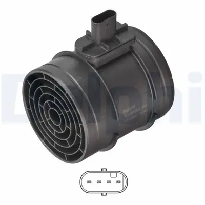 DELPHI AF10724-12B1 Debimetre Sensörü 330870426 55260335 5801903974 86401 7516401 38993 2505123 5802317370 281006604 WG1821488