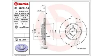 MAGNETI MARELLI 360406026000 Brembo Disk Courier On 1148202 F1621V NBD950 3049893 3555344 98AB1125BD 1815202549 1373771 DD593325XA 1522230
