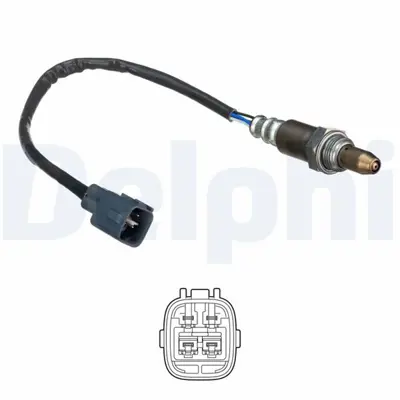 DELPHI ES21138-12B1 Oksijen Sensörü 8946752060 1520ADT370150 ADT370150 DOX0566 1520DOX0566 64883 181717 90212 884513052 F00E263192