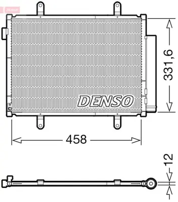 DENSO DCN47011 Condenser 8FC351011244 940747 9531084M00 SZ5155D AC931000S 350371 322037N 9531084M00000 9531084M10 55330HM9