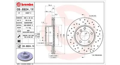 MAGNETI MARELLI 360406016302 Brembo Disk 5 E39 34111163013 562035B 32996 24293VF 230396 562035J 129396 BS8256 986478848 150128400
