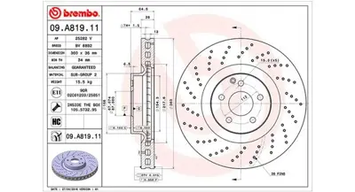 MAGNETI MARELLI 360406116601 Brembo Disk Classe E W211 1724210600 BS7180B 355109492 54203PRO 400362572 5290165P AD1070 8DD355109492 BN0963E DI0527