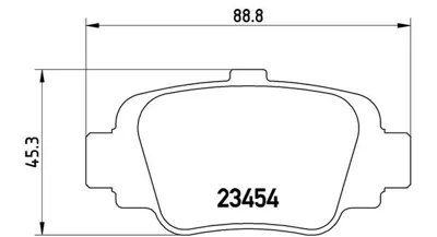 MAGNETI MARELLI 363700456032 Brembo Balata Micra Ii Arka 2207420 4406099B25 LVXL663 GDB1060 402B0558 BP12330 4063700210 CBP0759 PA1381 NP2066