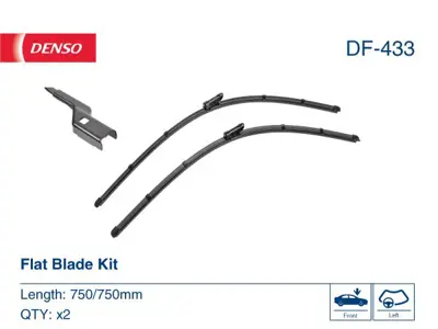 DENSO DF433 Wiper Blades 10A998002 A988S 339701400V