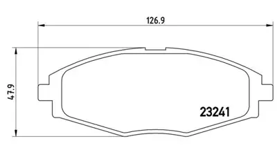 MAGNETI MARELLI 363700415006 Brembo Balata Lechi On 96273708 SP213PR SP1086 FP1321 3020 1511106 BP1114 PAW04AF 600008370 232411601