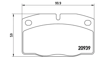 MAGNETI MARELLI 363700459005 Brembo Balata Astra Van On 1605463 1605668 1605544 1605870 90297357 FSL173 10314956 1605485 ATE297 GDB199