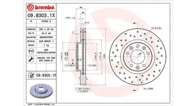 MAGNETI MARELLI 360406041402 Brembo Disk 407 6d_ 4246P7 60000634 RCDI01890 8DD355108411 C1281VR 9830311 142145 LVBE378 D613 440310872