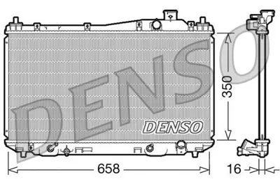 DENSO DRM40008 Engine Cooling 19010PLCJ51 HD2113 111057 111058 31005 8MK376768291 19010PMMA02 60C4009JPN 1193018 19010PLMA51