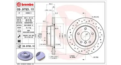 MAGNETI MARELLI 360406087102 Brembo Disk 1 E81 34216764651 201558 5815201558 AC2735D DDF1507 1815201558 34216855007 BW821V DSK2294 BG3901