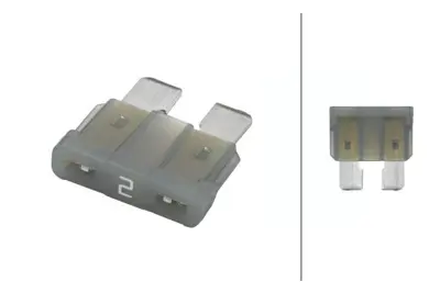 HELLA 8JS711683-841 Fuse 24v 2a , Gri 711683841 5029550266 604104008 8JS711683841 1286245 37502 731002 900027300