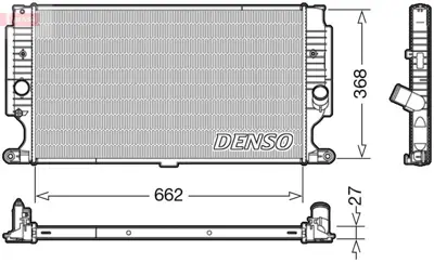 DENSO DRM50090 Engine Cooling 164000R061 8MK376700461 164000R030 64693 CR28000P KTO2402 53137 TO2402 1153185 53002402