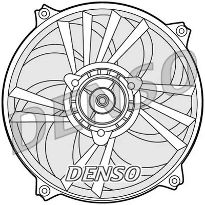 DENSO DER21013 Engine Cooling 696138 KCN7531 CFF329000S 1250F8 1253E4 125E09 1253E6 85605 UCE0353300 322052