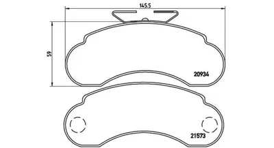 MAGNETI MARELLI 363700450021 Brembo Balata Xjsc X27 On 6014217720 16250 13046039452 571521J 886828 363702160562 7140 140893066 5P415 215731401
